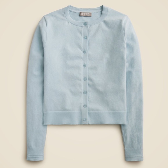 J. Crew Sweaters - J. Crew New Jackie cardigan in premium ultra-fine cotton blend